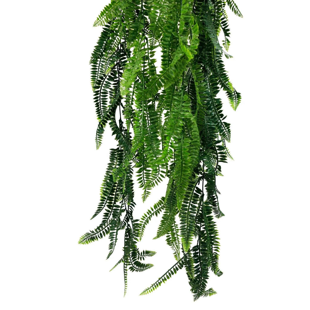 Real Touch Artificial Hanging Fern Basket with UV Resistance