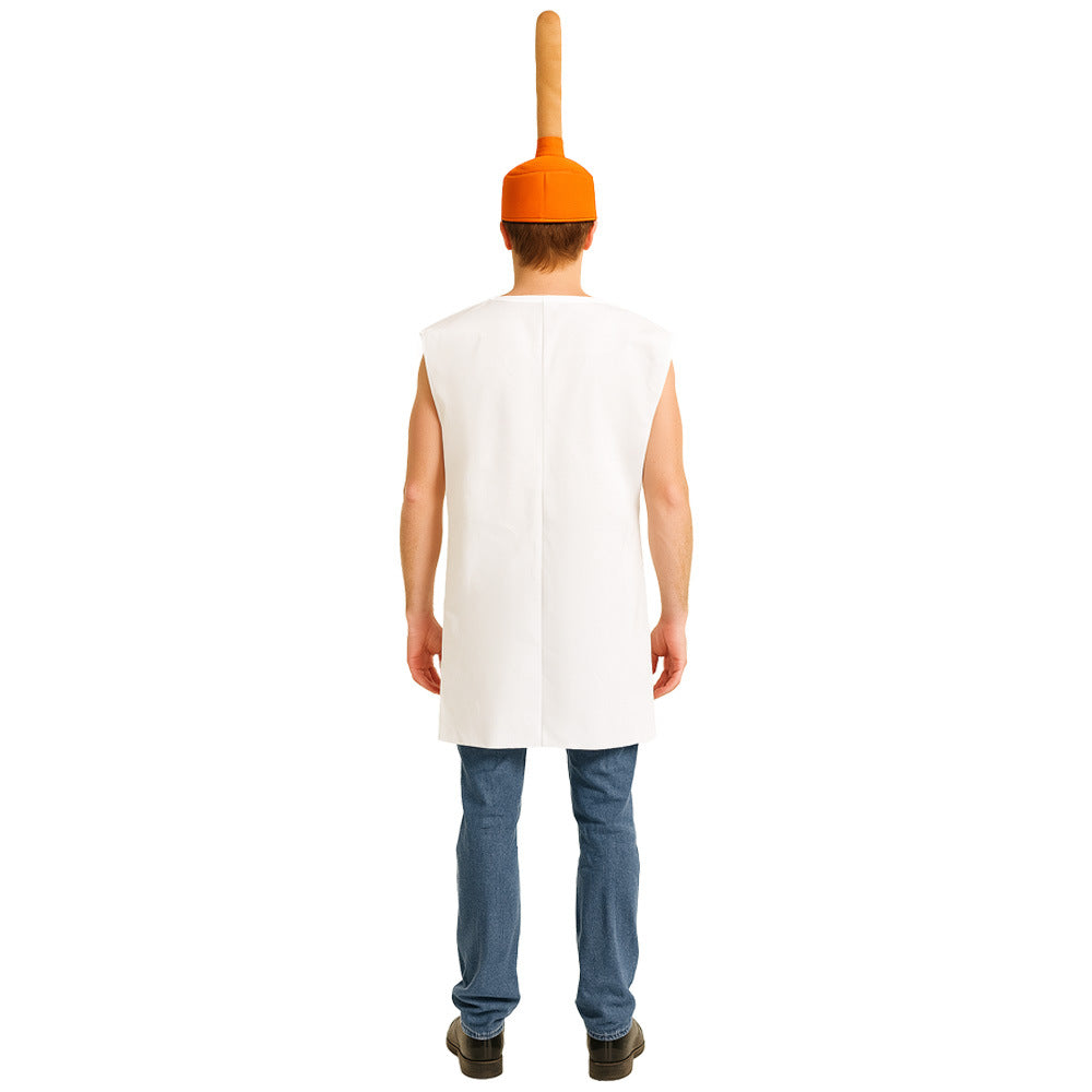 Halloween Toilet Costume Set For Adults, Cosplay Funny Outfit