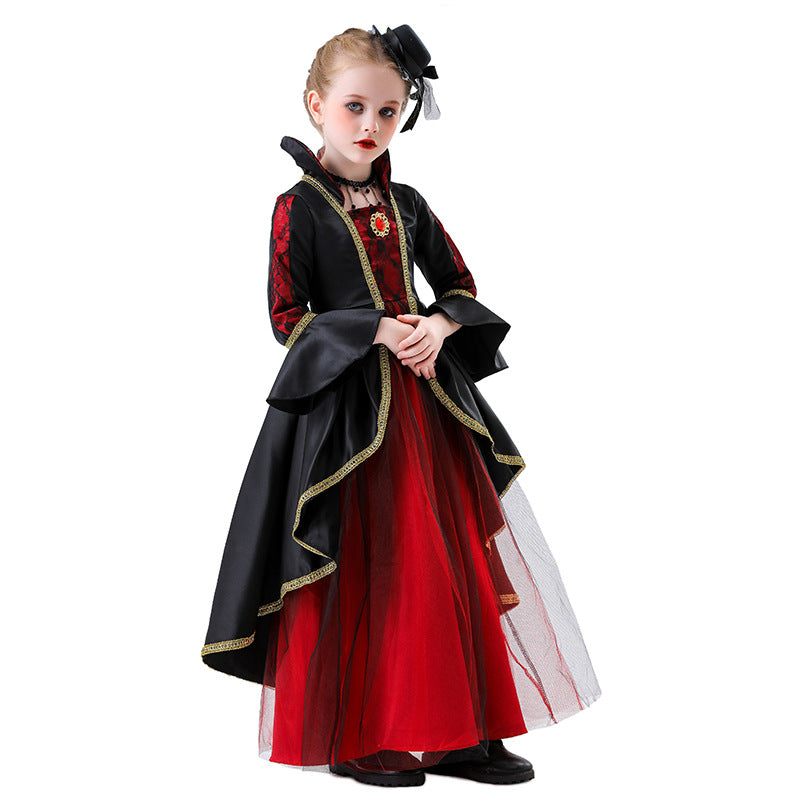 Halloween Witch Costume For Girls Role Play Cosplay
