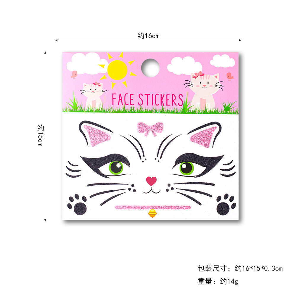 Black Cat Ear Headband Fluffy Kids Costume Animal Cosplay