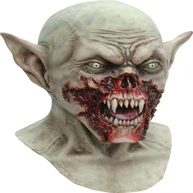 Glowing Vecna Latex Mask Halloween Party Prop