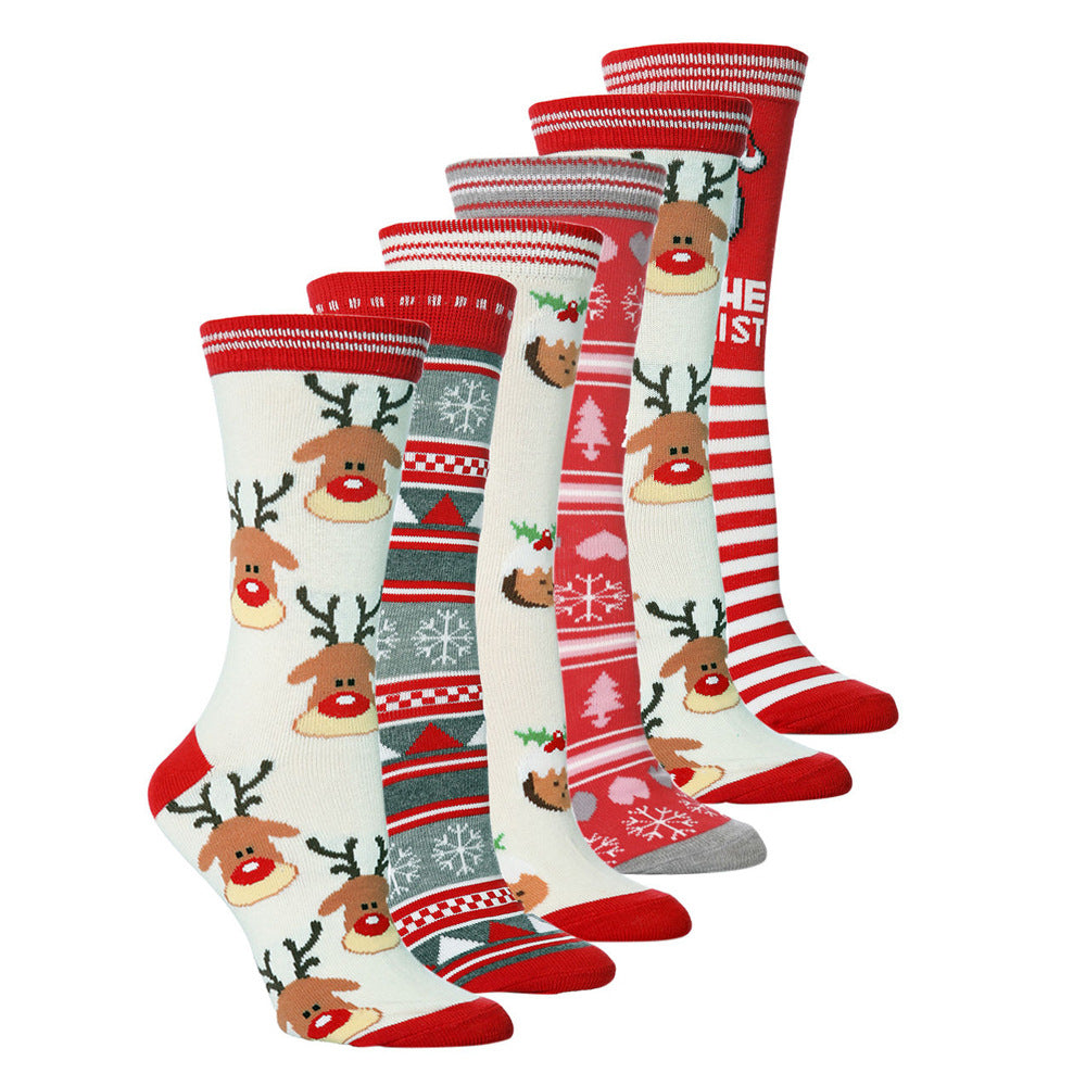 Cartoon Pattern Christmas Stockings