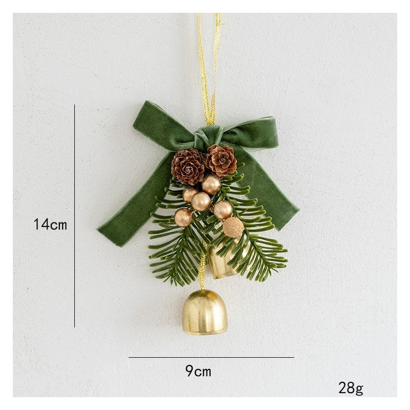 Christmas Tree Bell Ornament