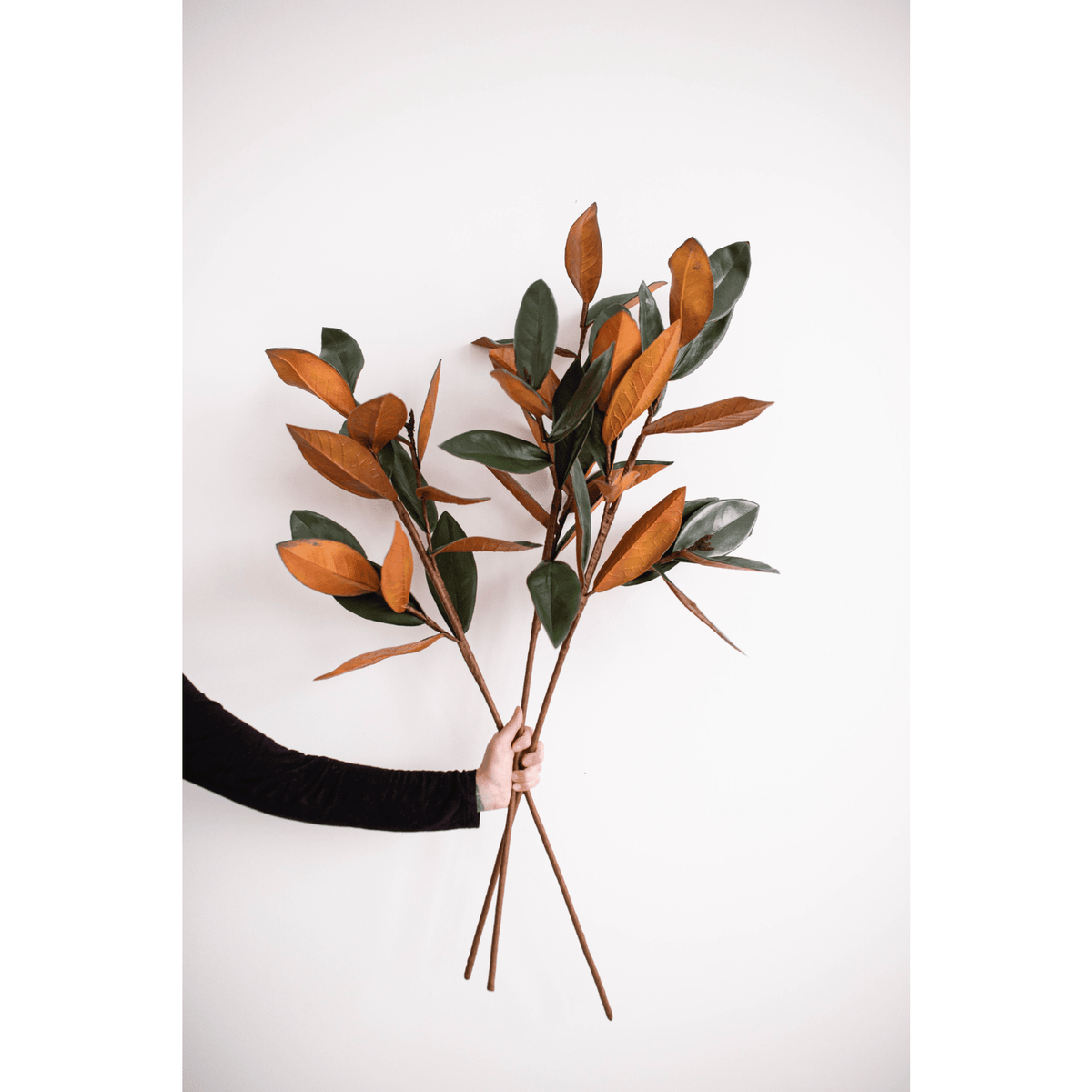 Magnolia Faux Leaves Small