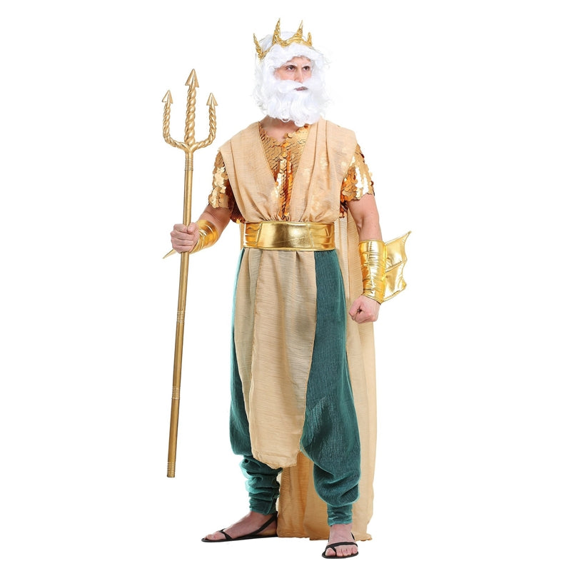 Halloween Costume Adult Couple Aquaman Cleopatra Pharaoh King Queen