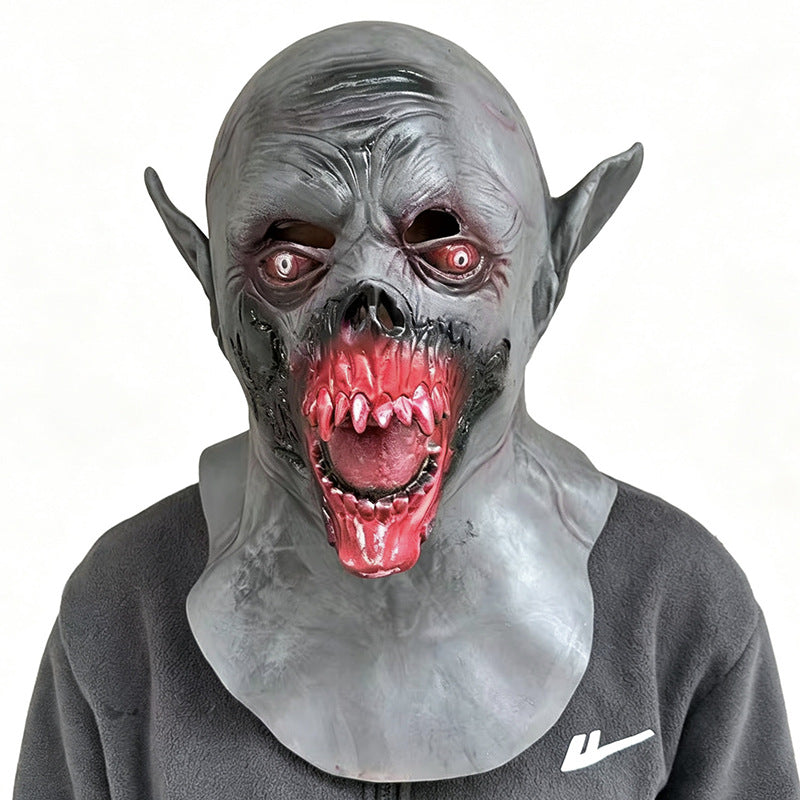 Glowing Vecna Latex Mask Halloween Party Prop