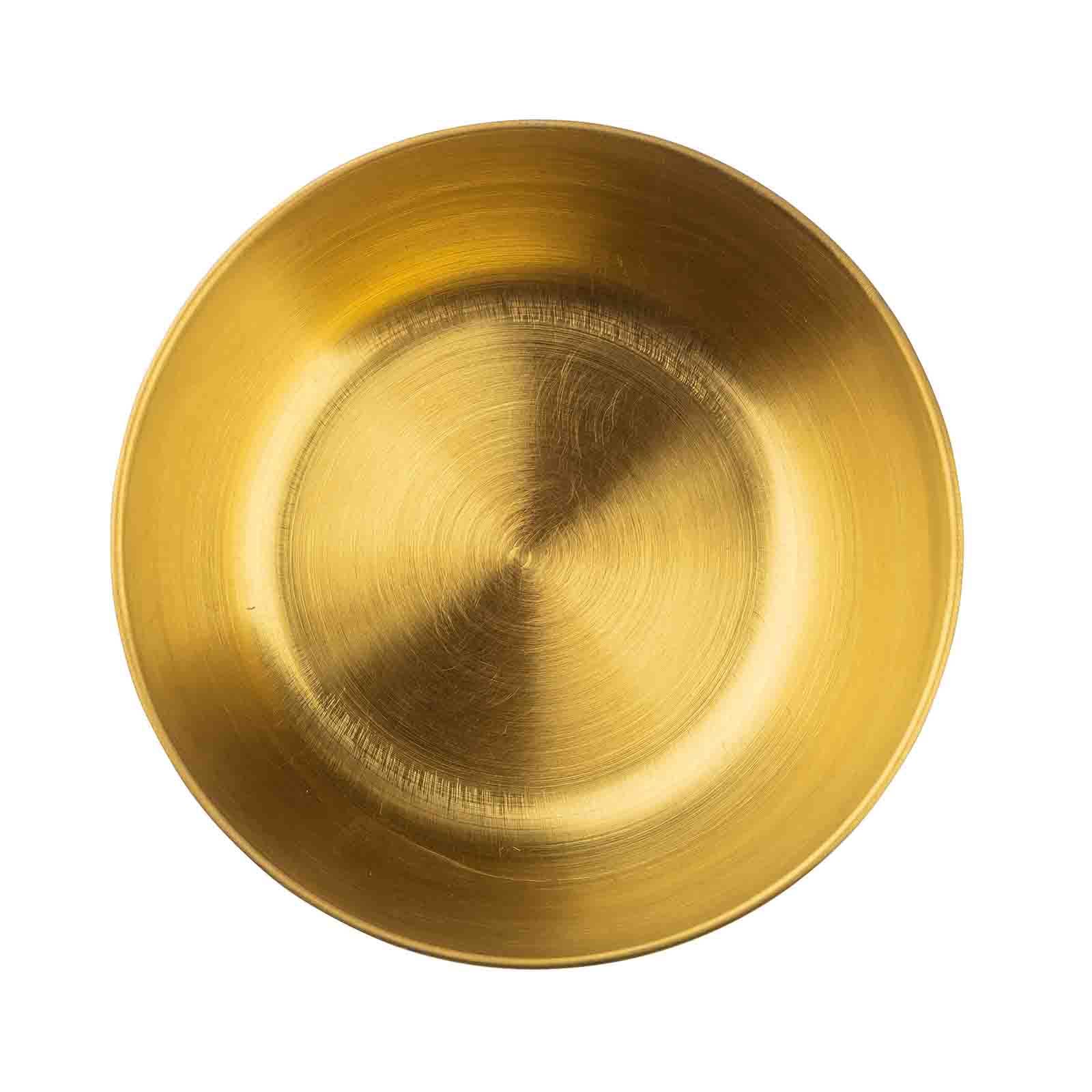 4 oz Gold Serving Bowls Set