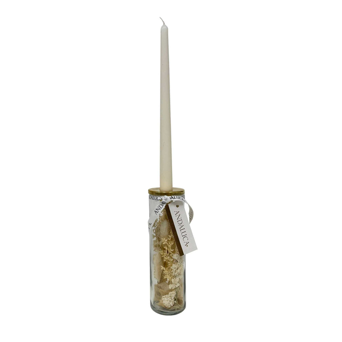 Spring Blooms Botanical Taper Candle Holder: Tall
