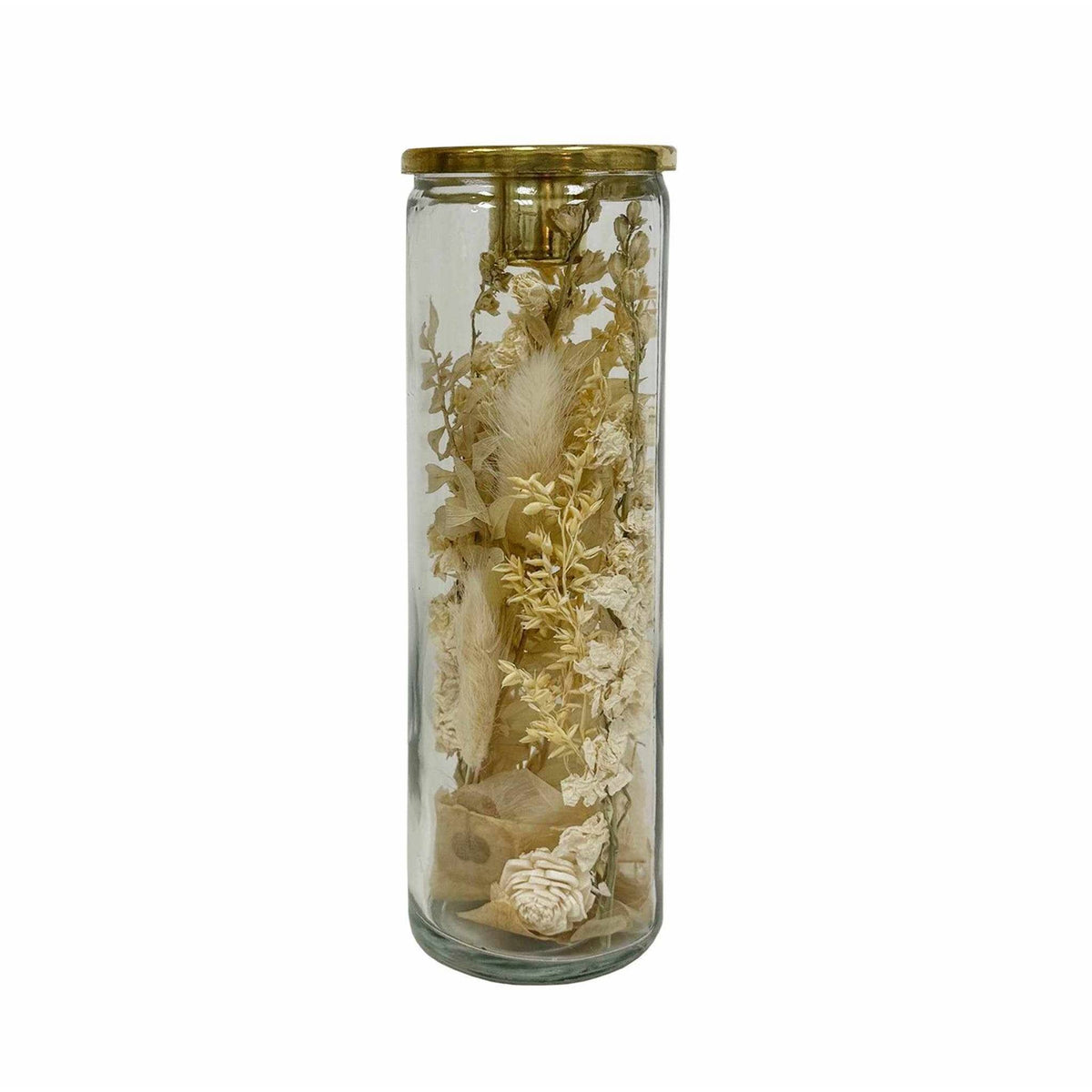 Spring Blooms Botanical Taper Candle Holder: Tall