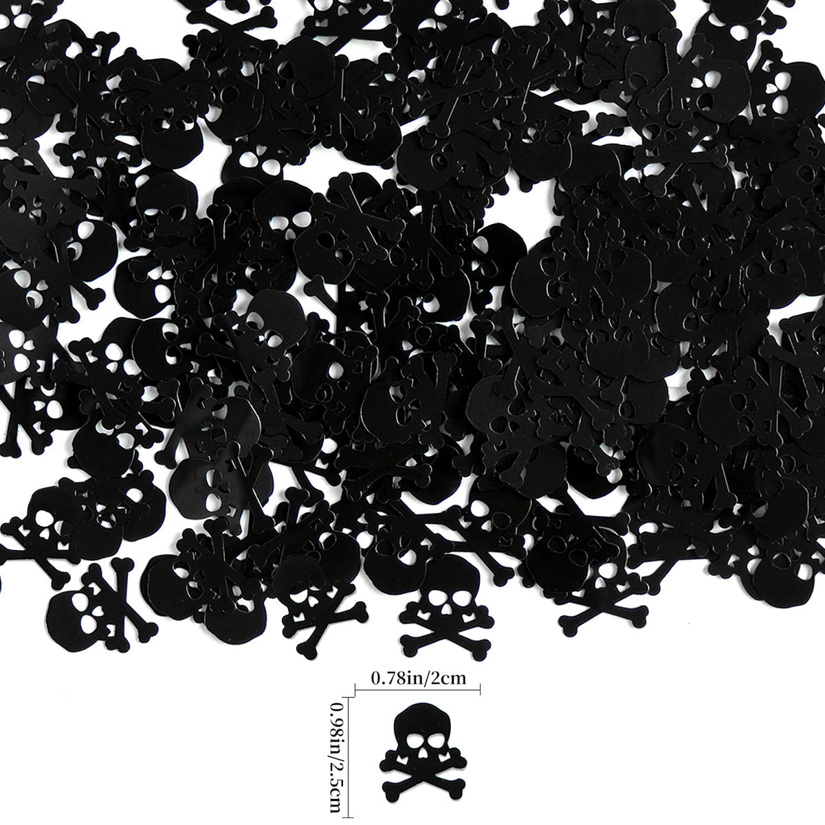 Halloween Party Decorations Wizard Spider Ghost Glitter Confetti