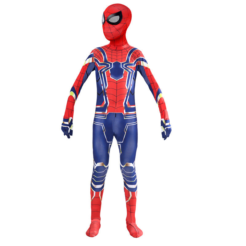 Black Red Spider Costume For Kids Halloween Cosplay