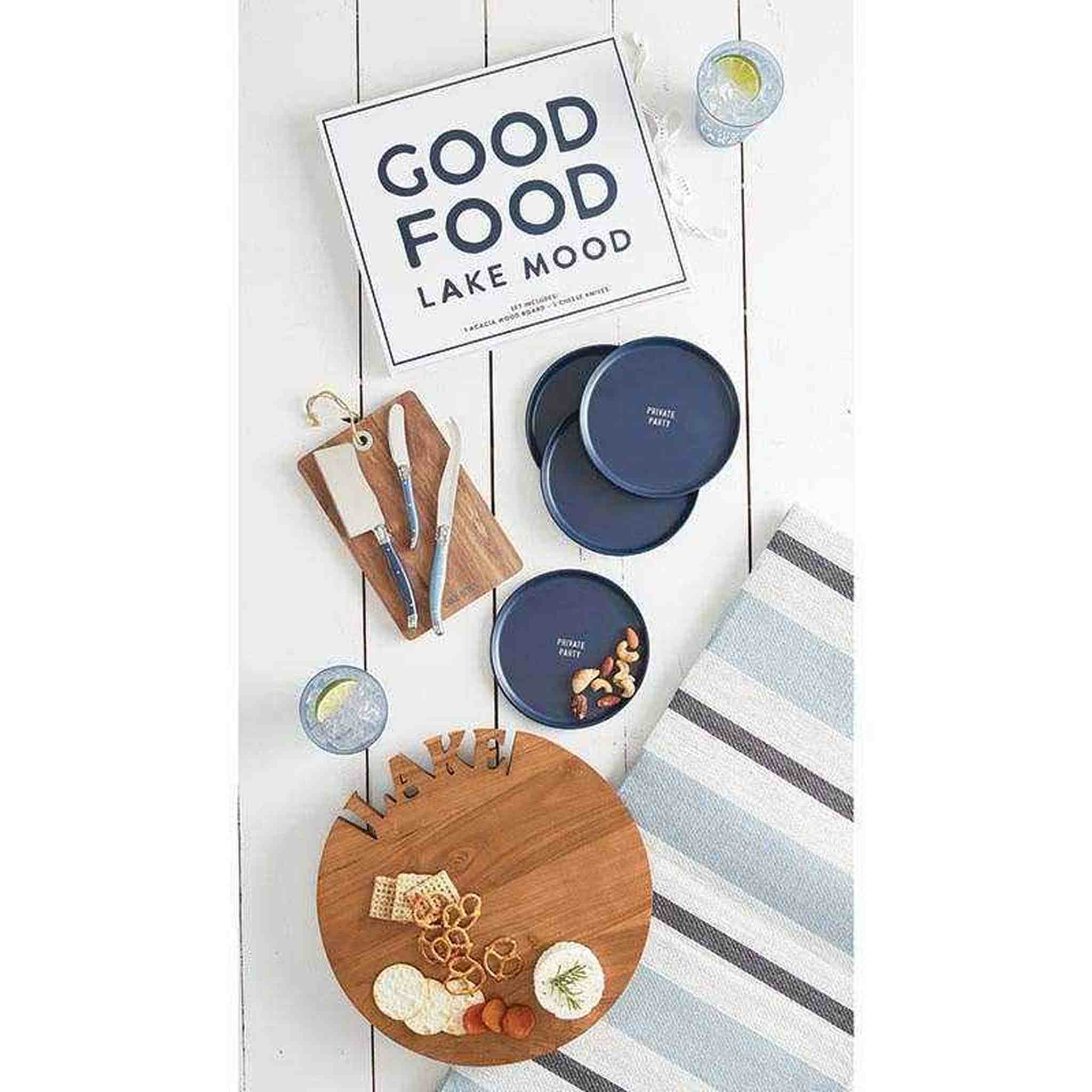 Face to Face Cheese Board Book Box - Good Food Lake Mood