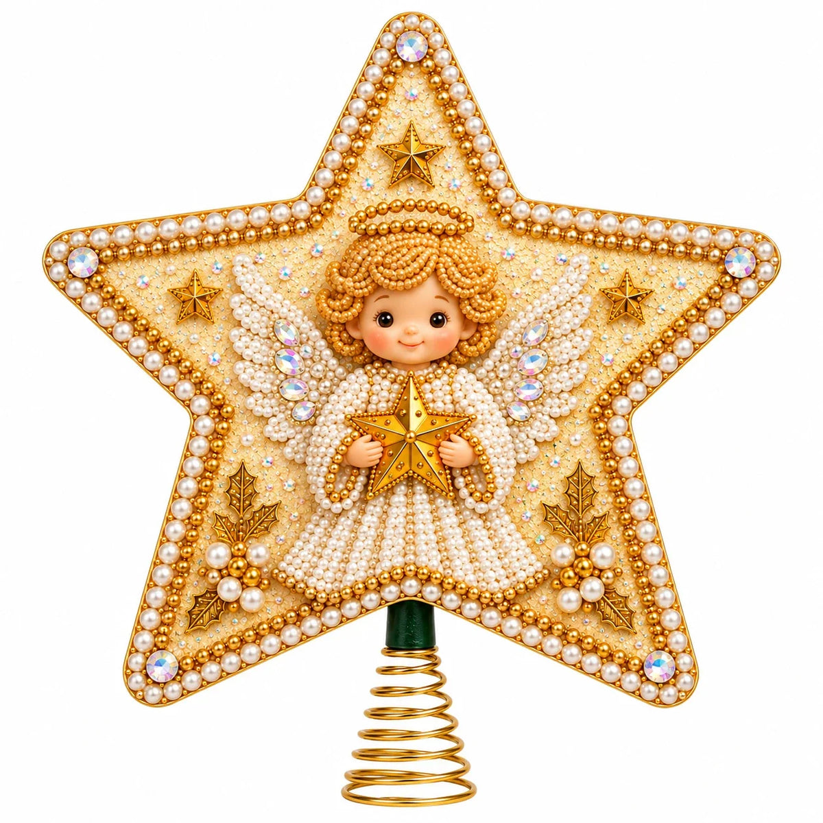 Starryloom – Santa Diamond Painting Christmas Tree Topper