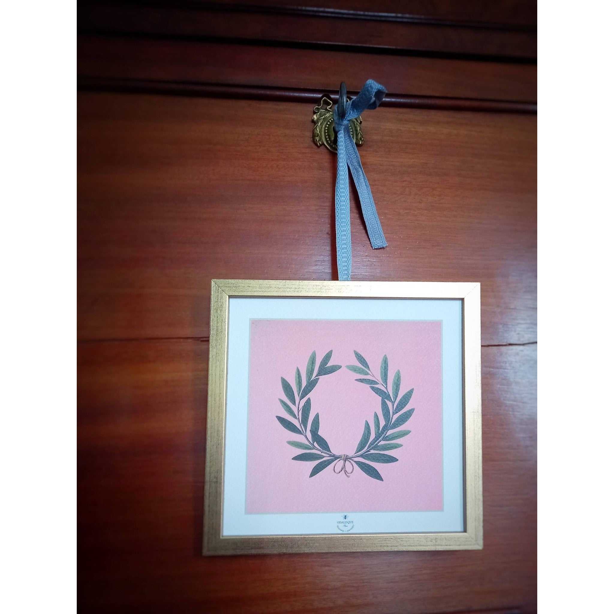 Frame + Laurel Wreath Illustration