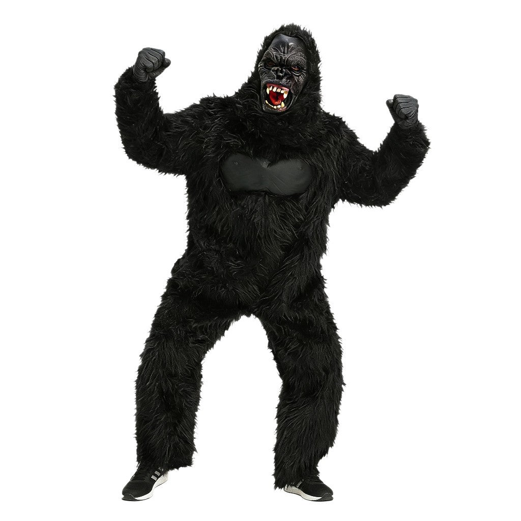 Gorilla Costume For Adults Halloween Party Funny Animal Suit