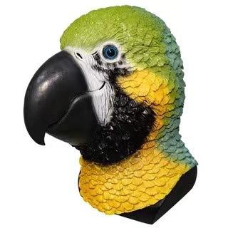 Realistic Animal Eagle Bulldog Parrot Mask Halloween