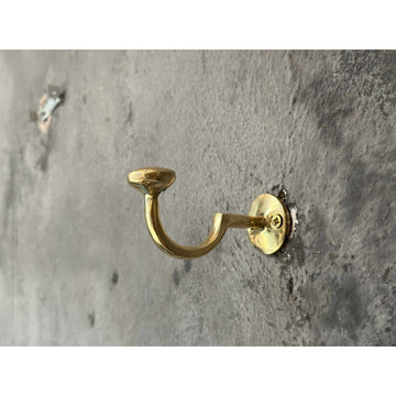 Solid Brass Wall Mounted Hooks