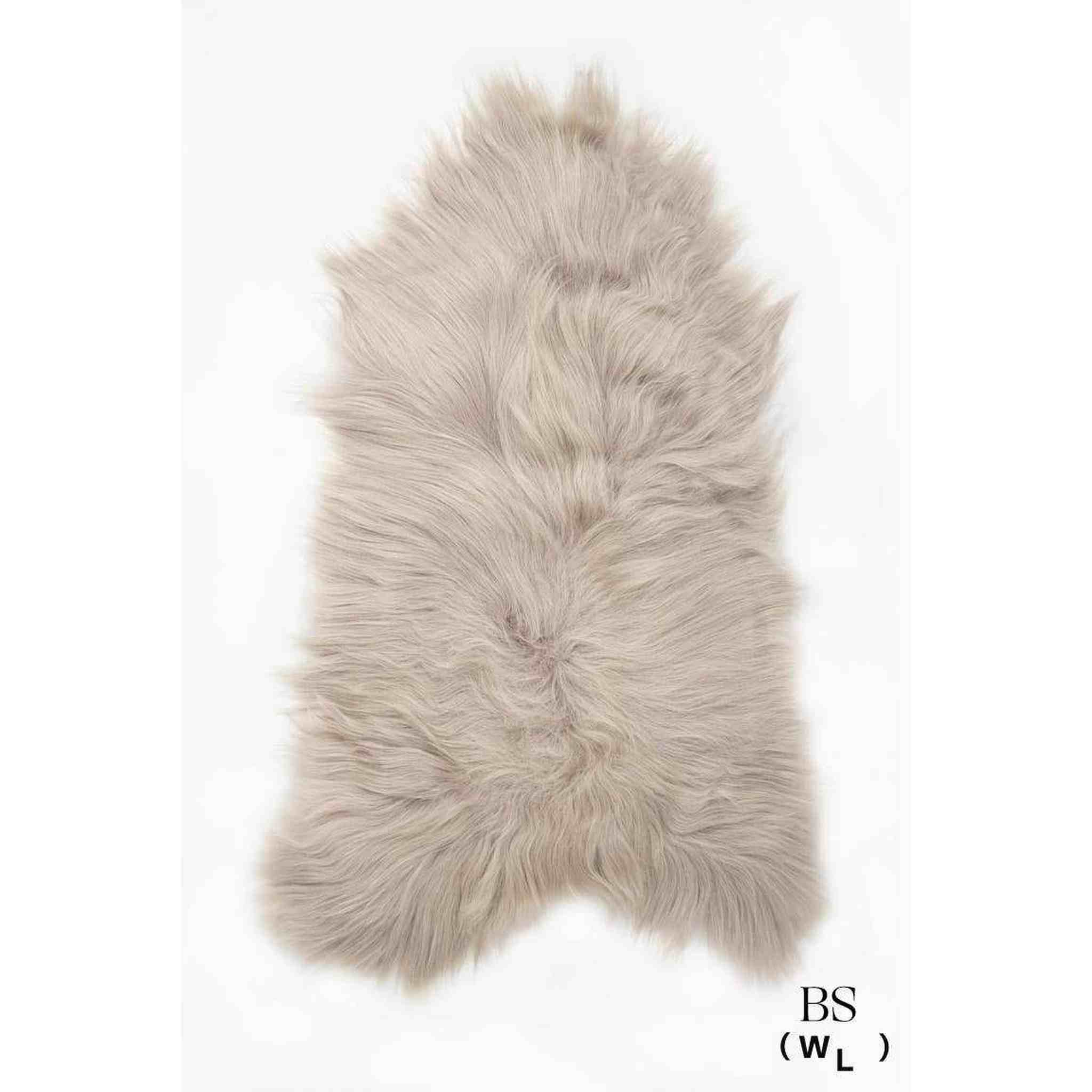 Nude Icelandic Sheepskin Throw Rug