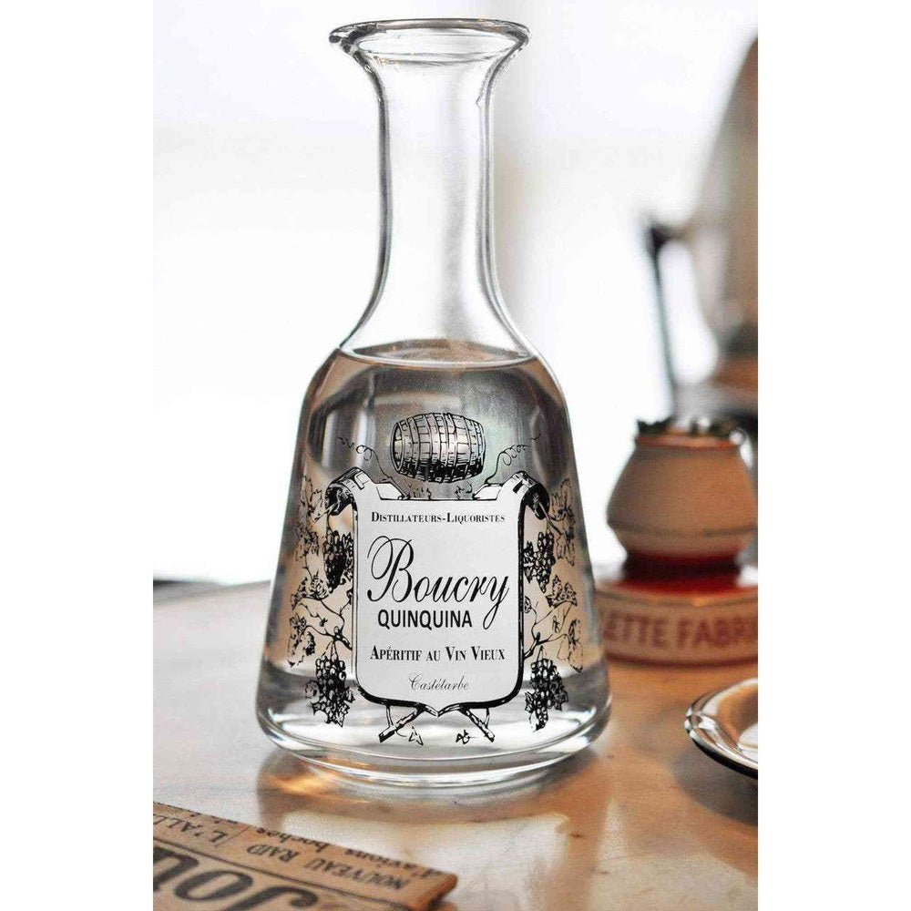 French Boucry Glass Carafe