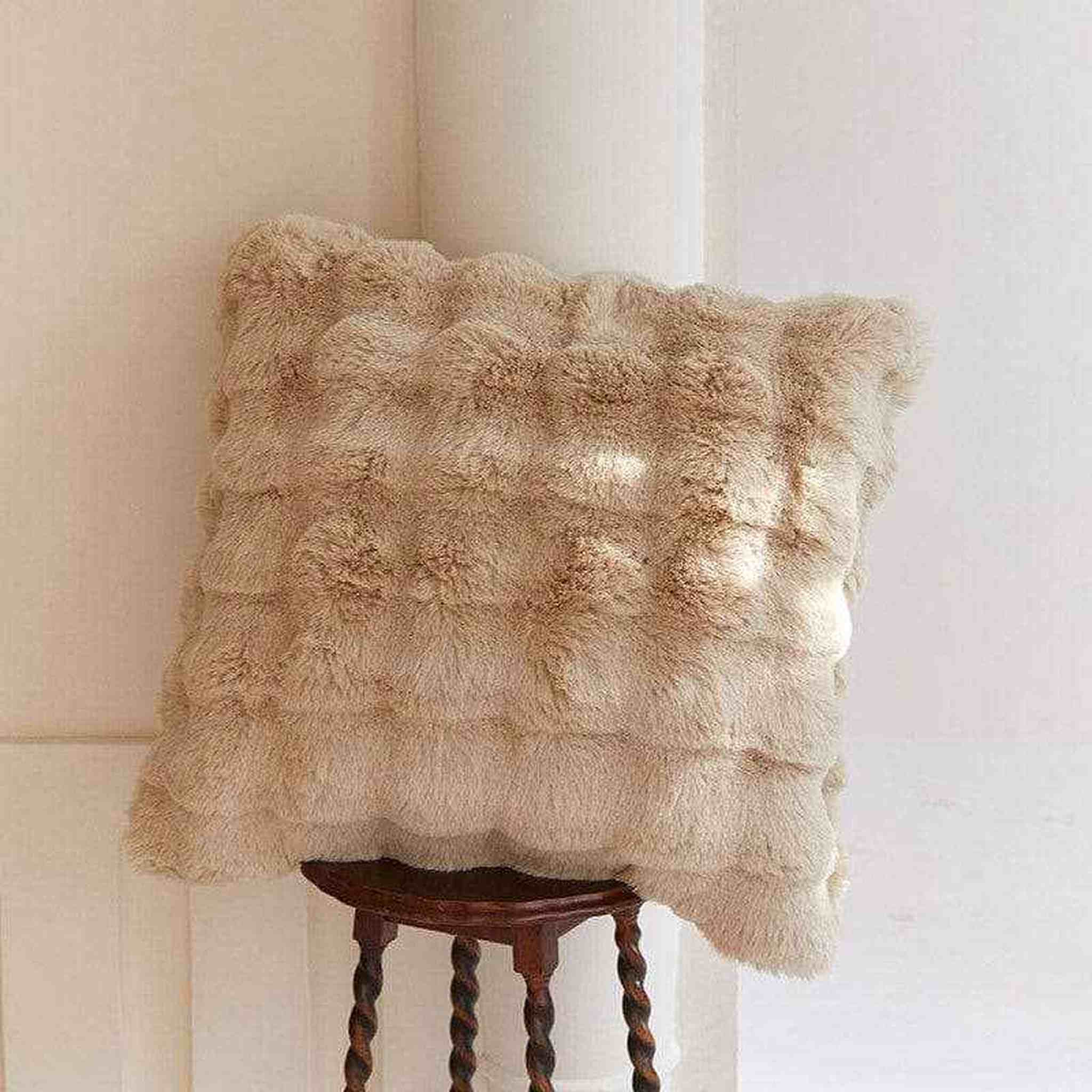 Luxe Faux Fur Pillow Cover