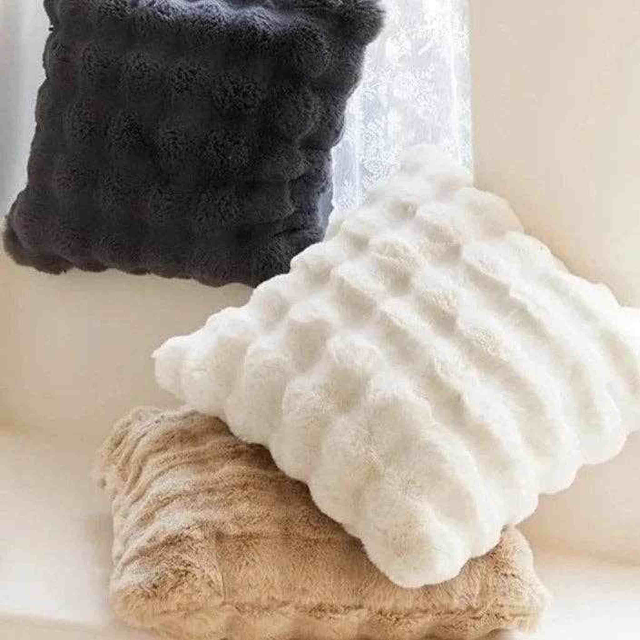 Luxe Faux Fur Pillow Cover