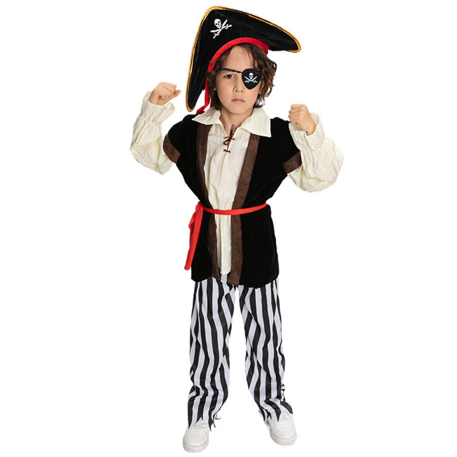 Halloween Pirate Costume For Kids Girls Boys