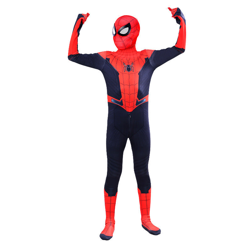 Black Red Spider Costume For Kids Halloween Cosplay