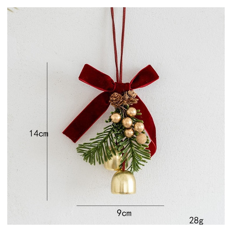 Christmas Tree Bell Ornament