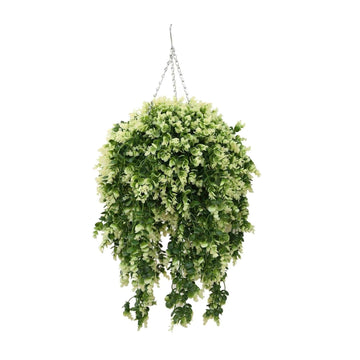 Artificial Outdoor Spring Evergreen Hanging Basket