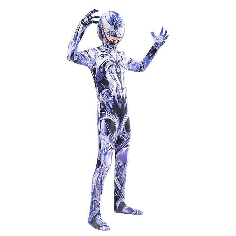 Black Red Spider Costume For Kids Halloween Cosplay