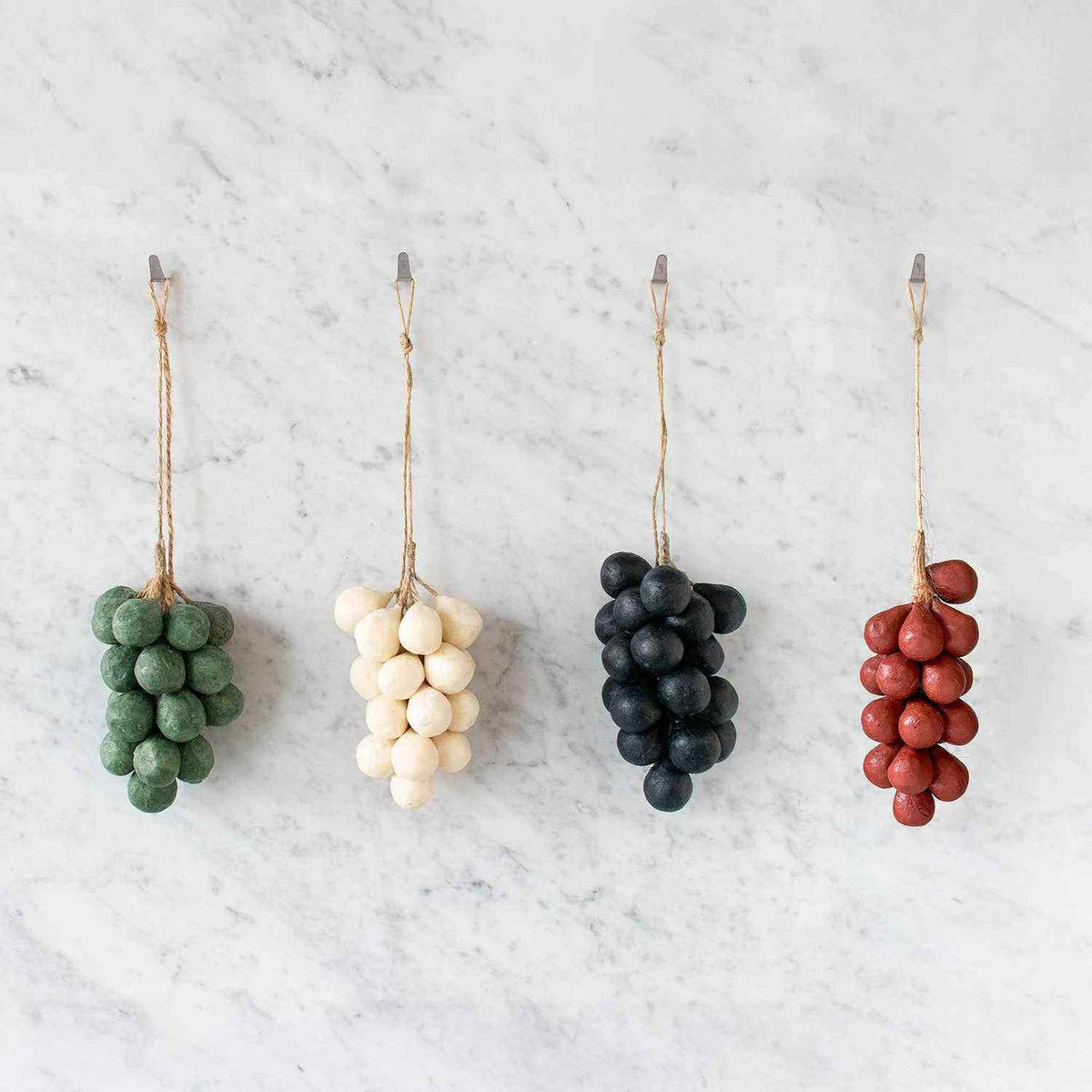 Handcrafted Grapes Soap - 100% Olive Oil - Olive Green