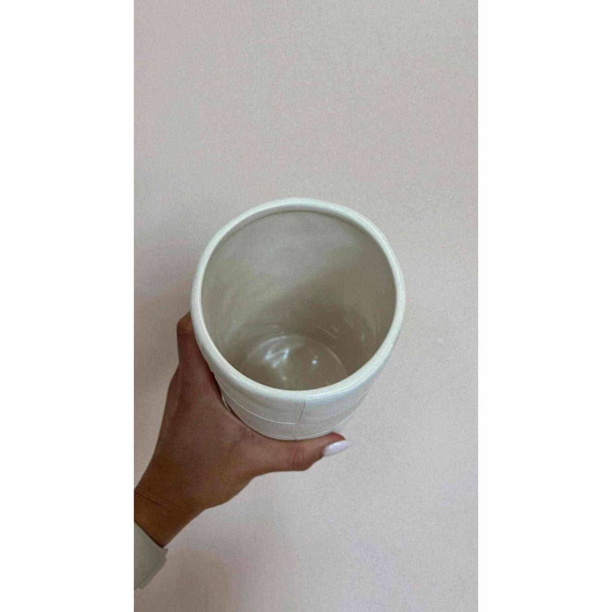 Checkmate Ceramic Vase