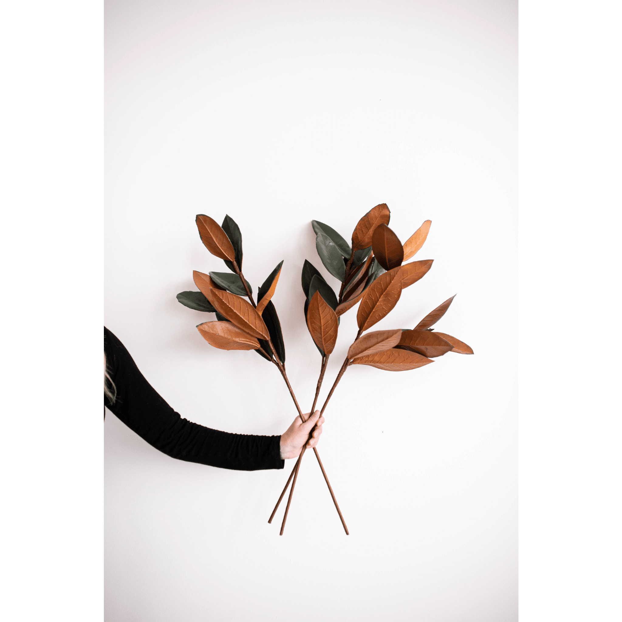 Magnolia Faux Leaves Small