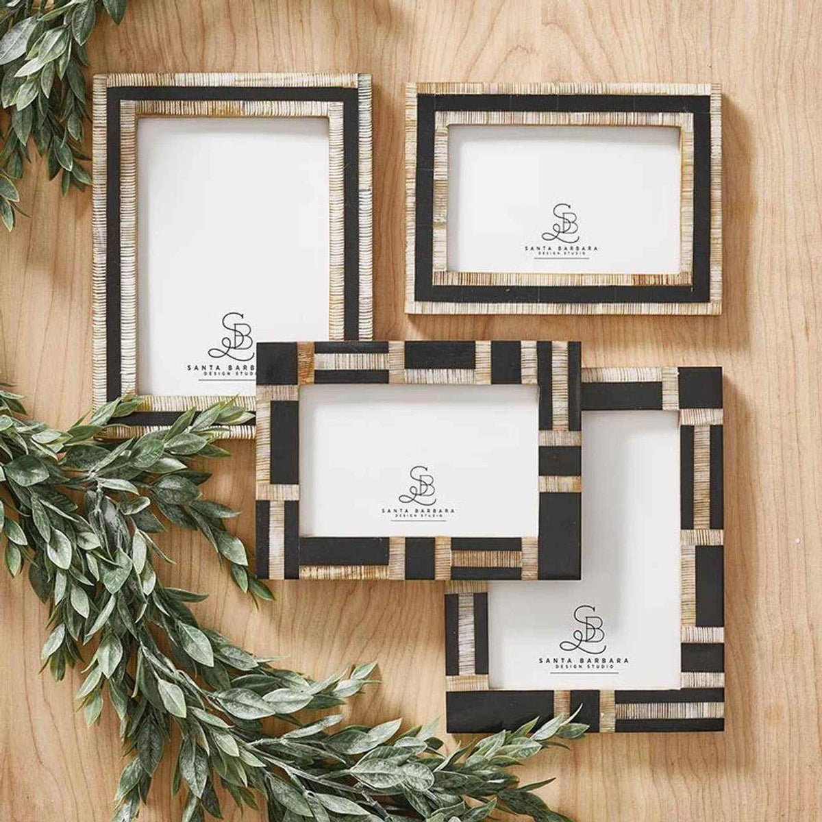 Horn Photo Frame - Bordered - 4 x 6