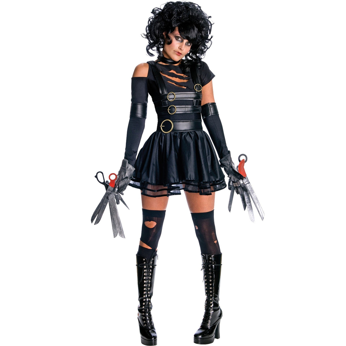 Edward Scissorhands Cosplay Costume For Women Sizes M-XL