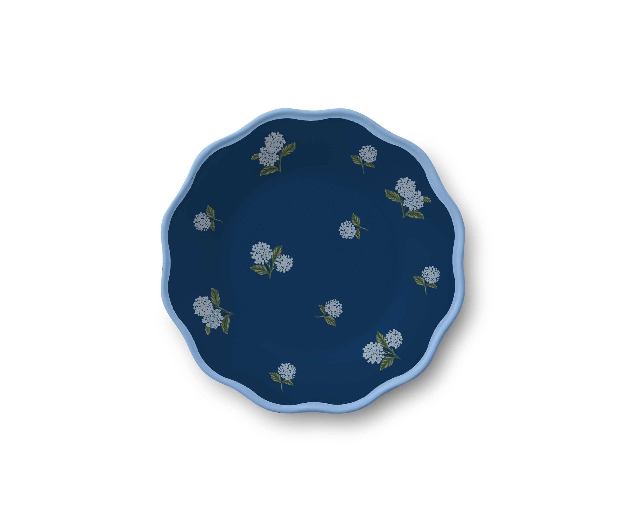 Scalloped Melamine Dessert Plates ¨C Set of 4