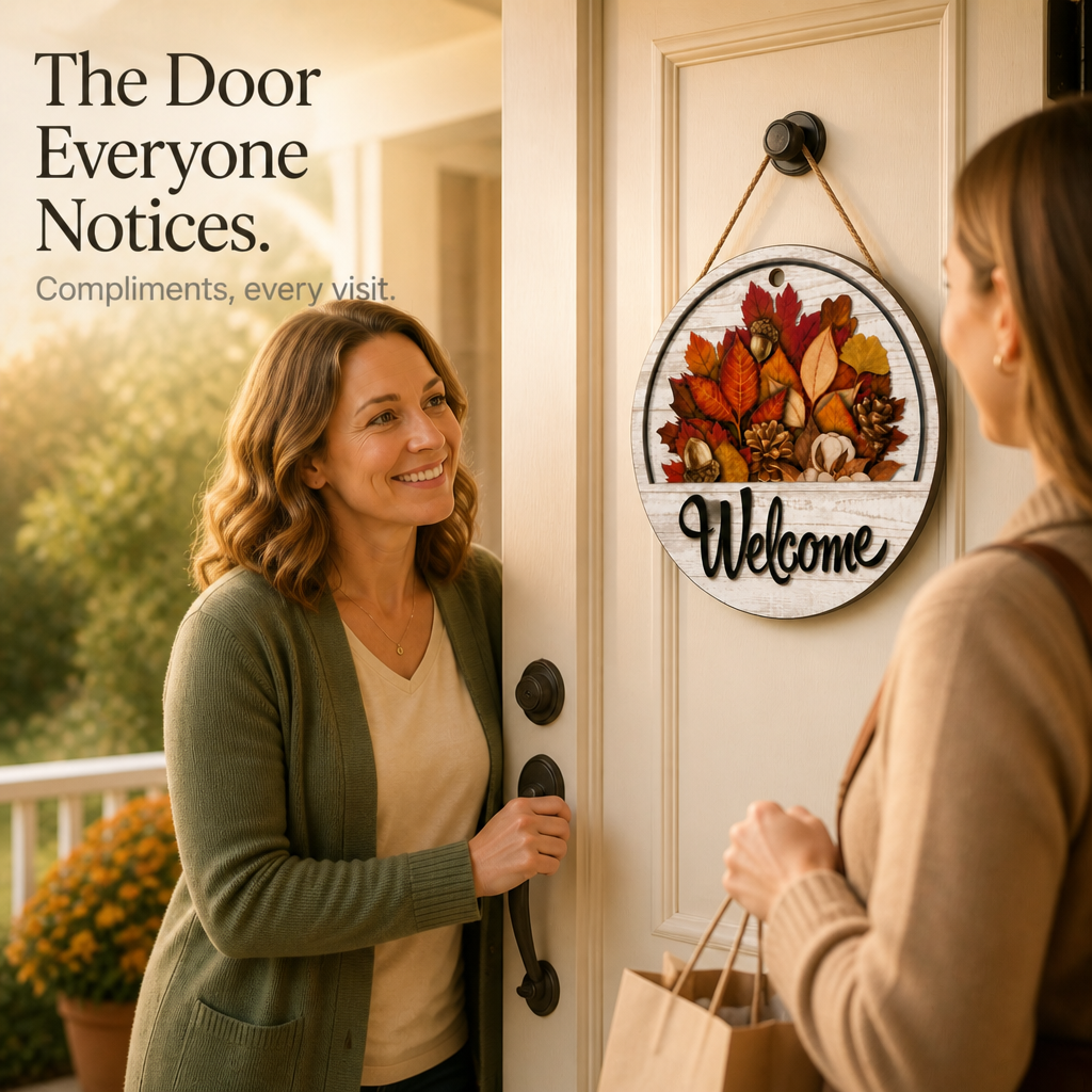 Porchful – Magnetic Seasonal Insert Welcome Sign
