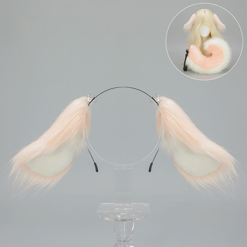 Halloween Dog Ears Tail Set Cosplay Props