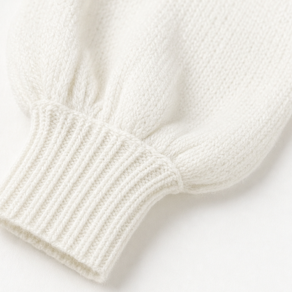 Lanternelle – Openwork Shoulder Oversized Sweater