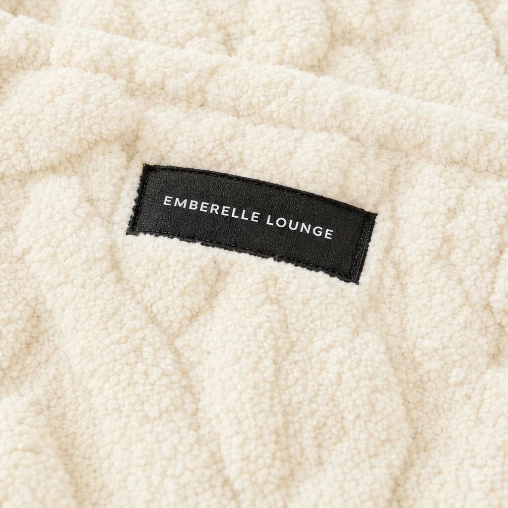 Emberelle – Embossed Plush Tracksuit Set