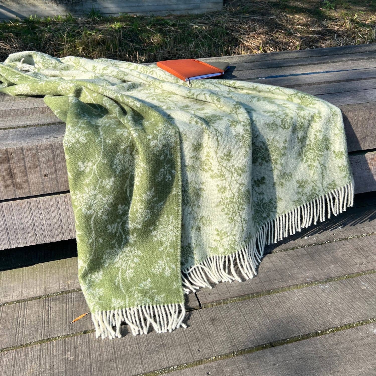 Rose Recycled Wool Throw