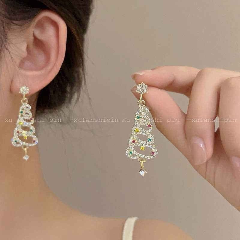 Christmas Tree Earrings