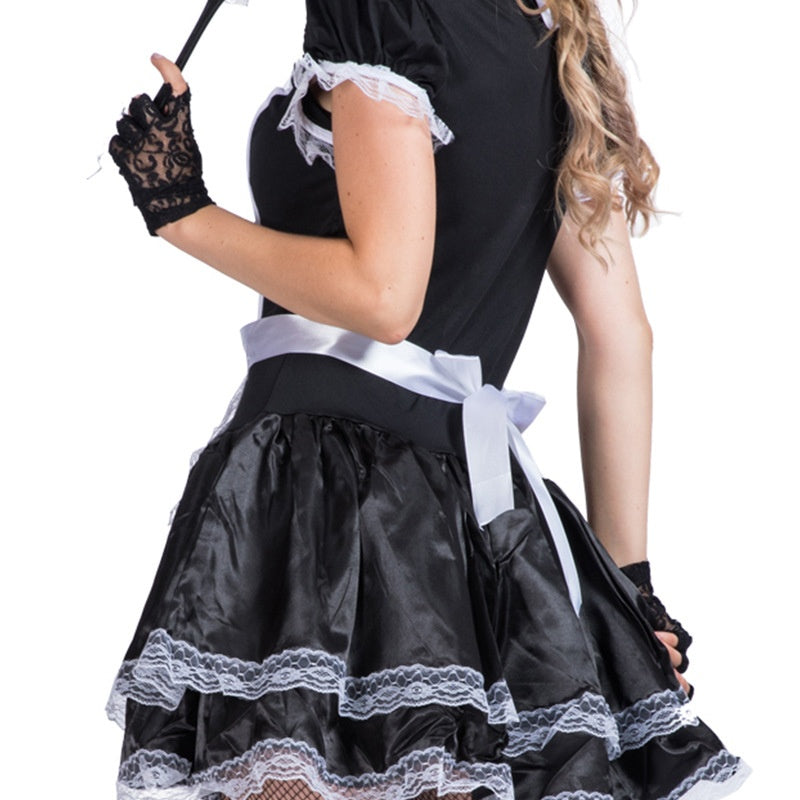 Women's Halloween Costume Maid Cosplay Costumes
