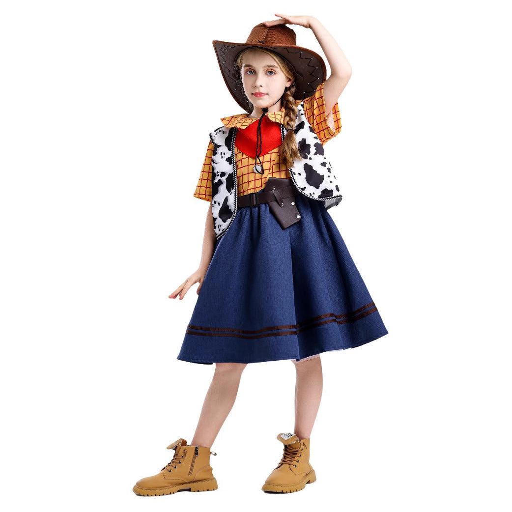 Toy Story Woody Kids Costume Dress For Halloween