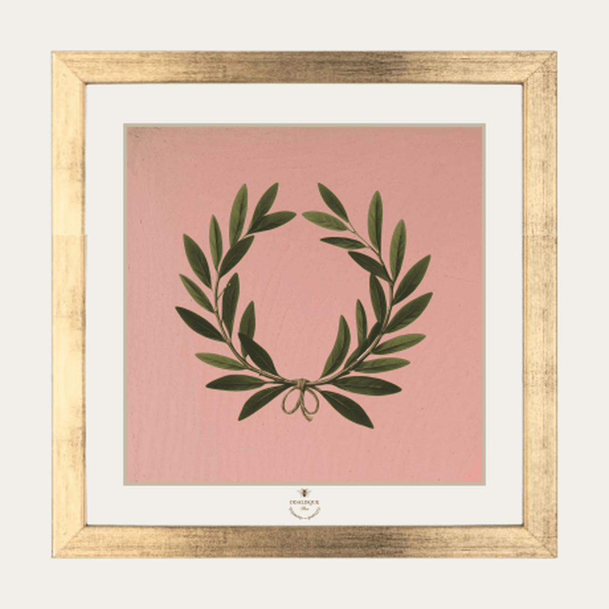 Frame + Laurel Wreath Illustration