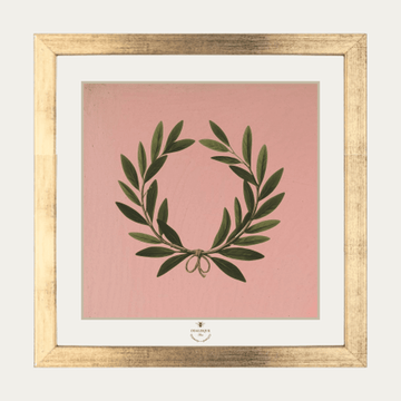 Frame + Laurel Wreath Illustration