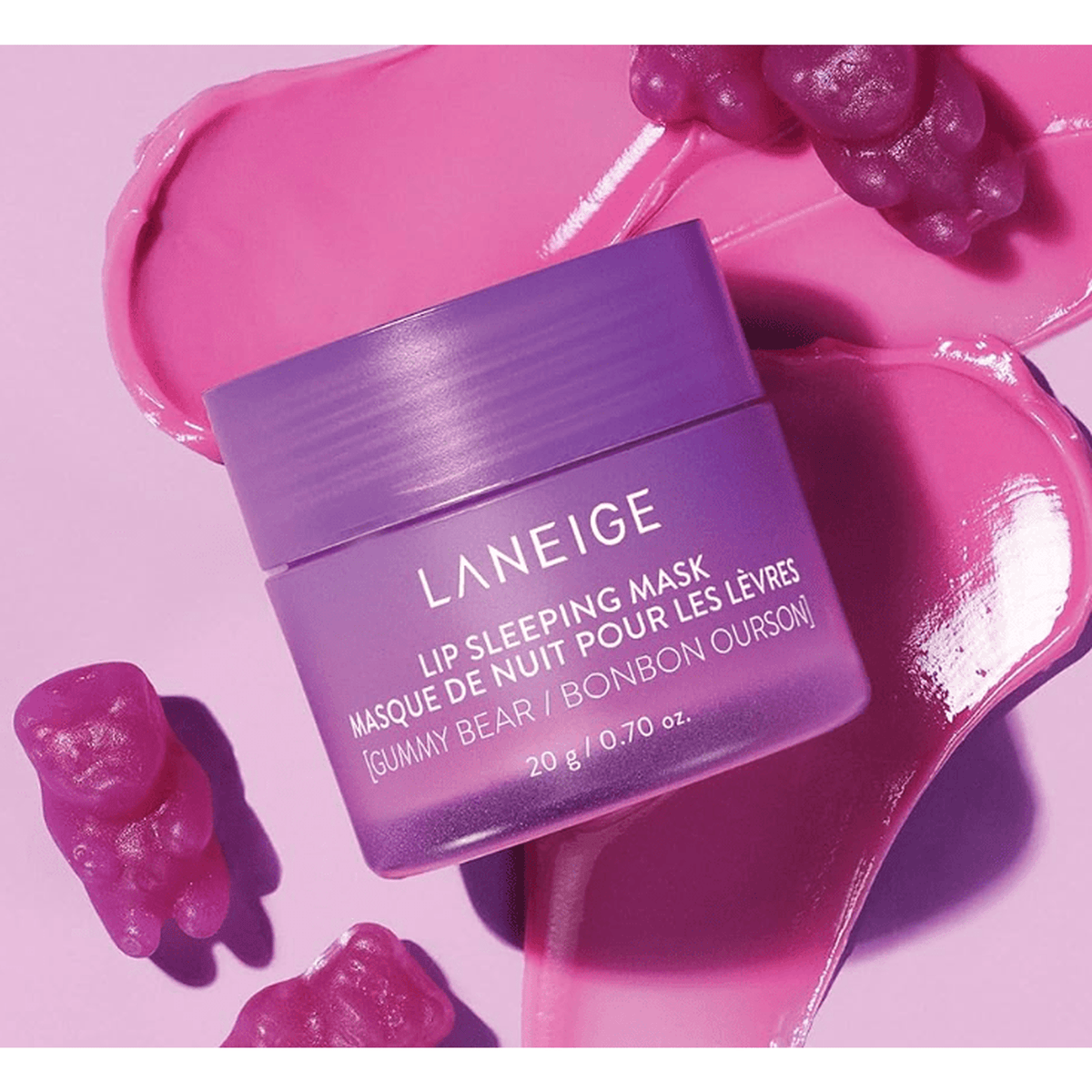 LANEIGE Lip Sleeping Mask Overnight Lip Treatment : Gummy Bear