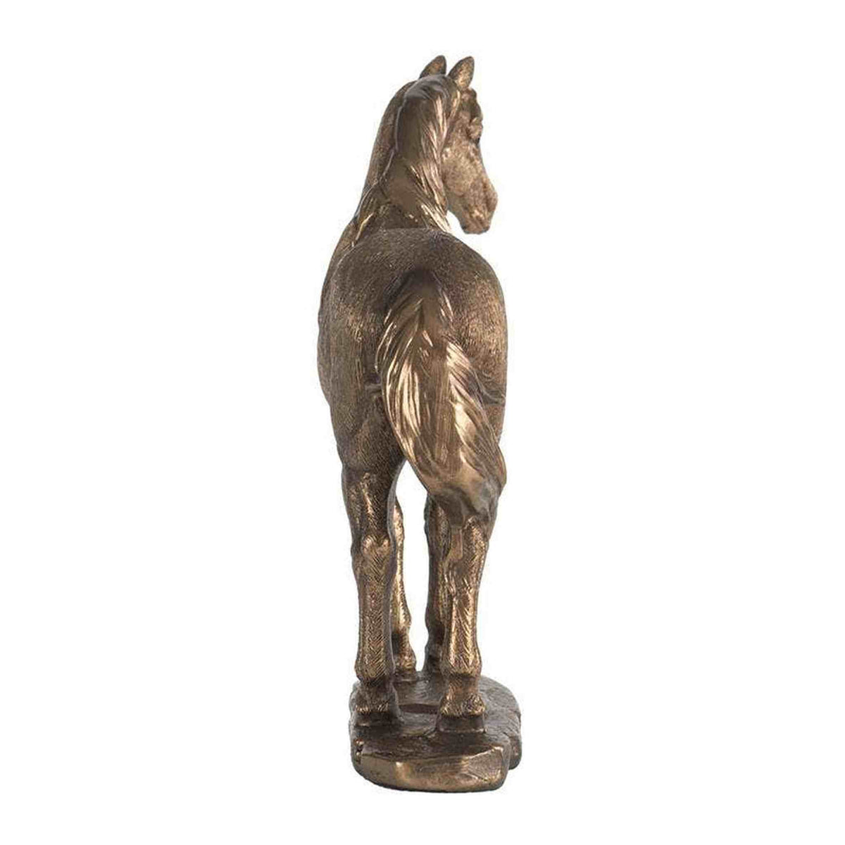 Rustic Standing Horse Statue