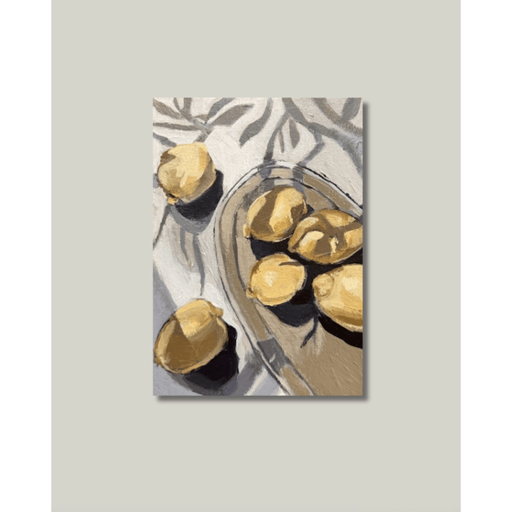 "Lemons" Art Print: 5x7