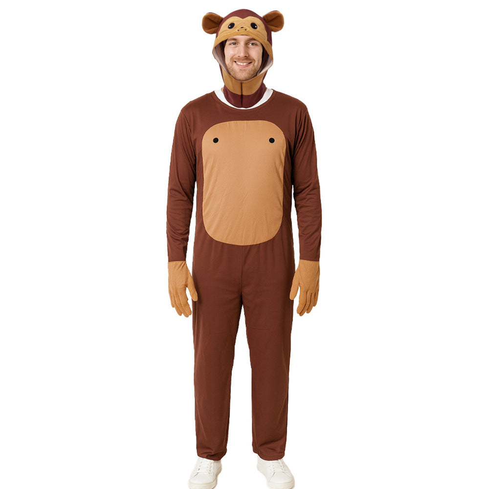 Halloween Adult Monkey Cosplay Costume For Stage Party